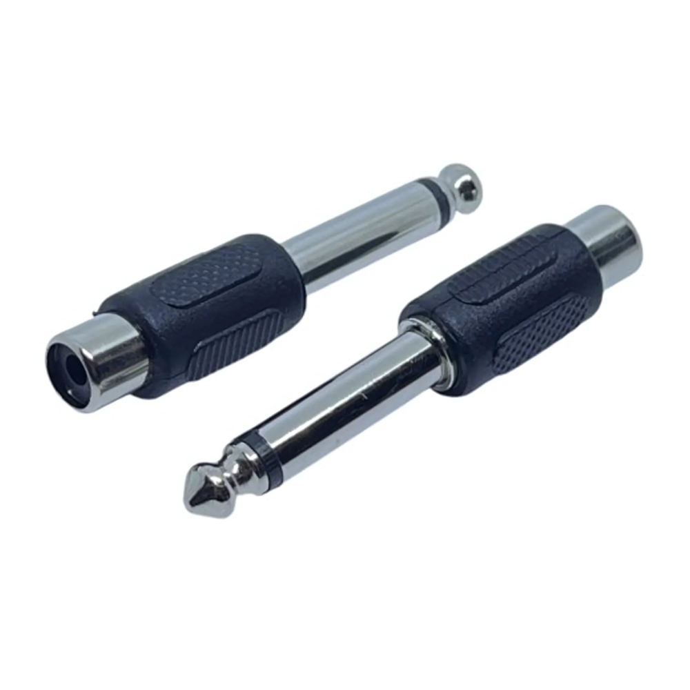 ADAPTADOR PLUG 6.3 MONO A JACK RCA