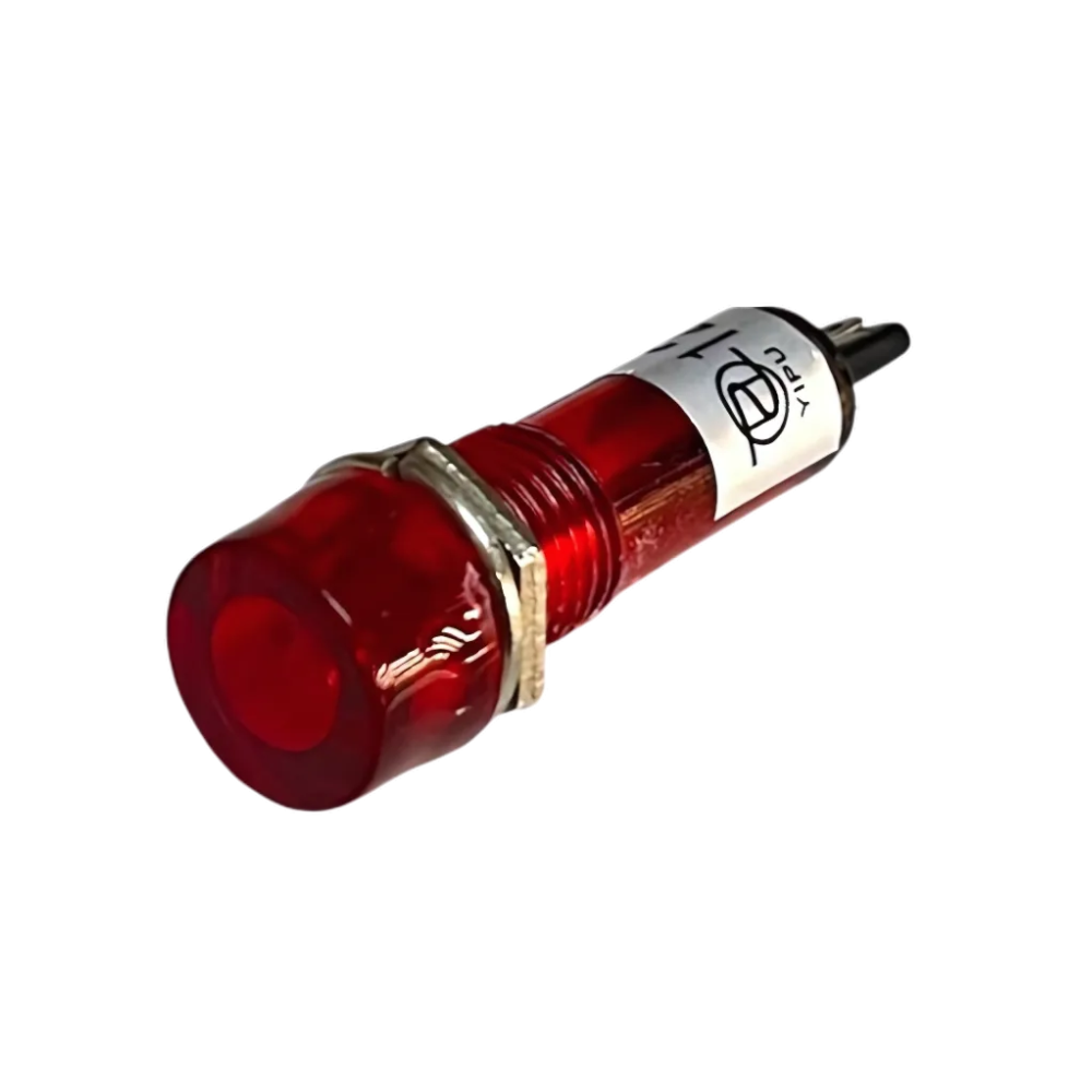PILOTO 10mm NEON 220VAC COLOR ROJO