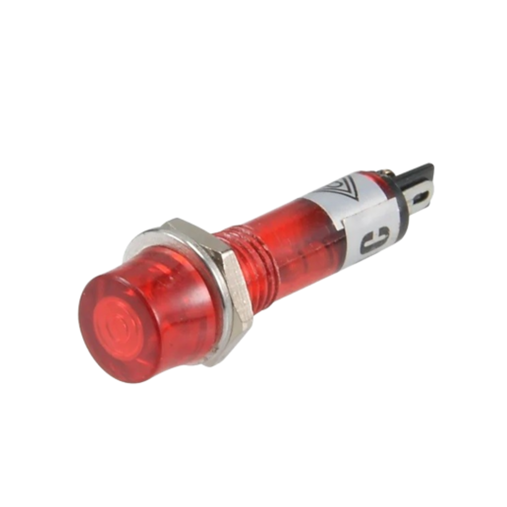 PILOTO 7,5mm 12V AC/DC ROJO