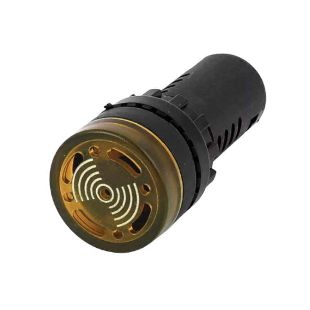 PILOTO INDICADOR AMARILLO 220VAC CON BUZZER 10uni