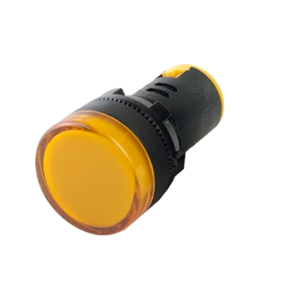 PILOTO 22MM LUZ LED 220VAC AMBAR