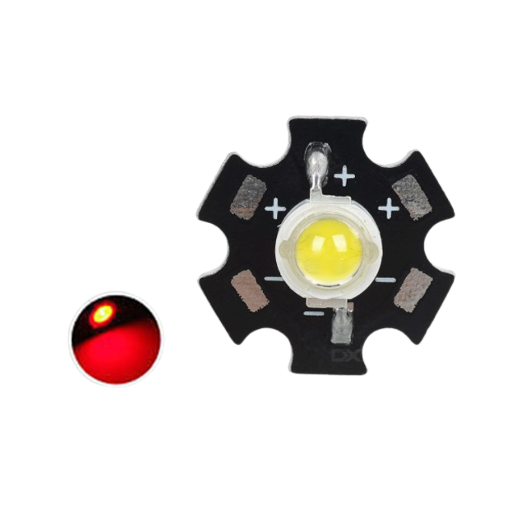 LED SMD 1W 2.5VDC 40LM ROJO