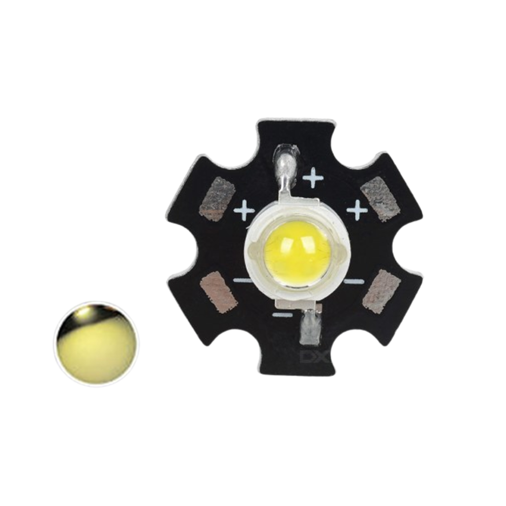 LED SMD 1W 3.5V 90LM BLANCO CALIDO