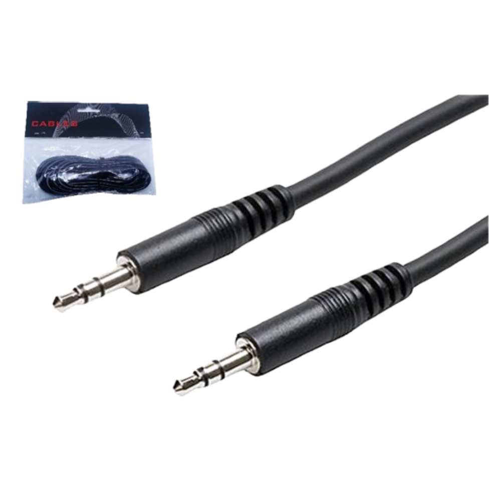 CABLE PLUG 3.5mm ST. A PLUG 3.5 STEREO 6MTS.