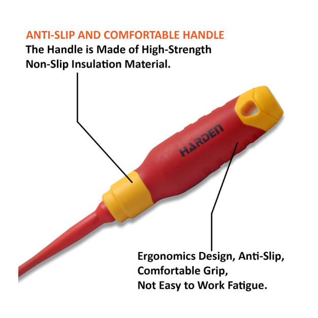 Set de herramientas aisladas 8 piezas 1000V VDE HARDEN