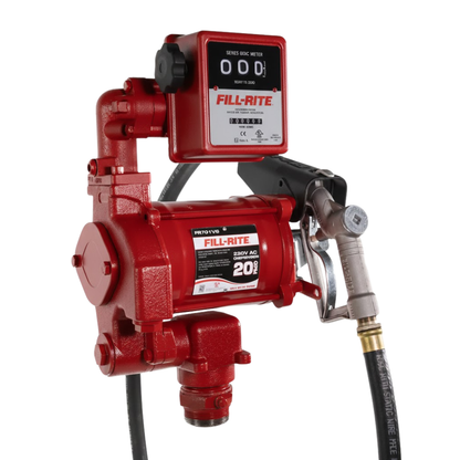 Bomba 220 v.,caudal 18 gpm. c/medidor (fr701vgl) - FILL