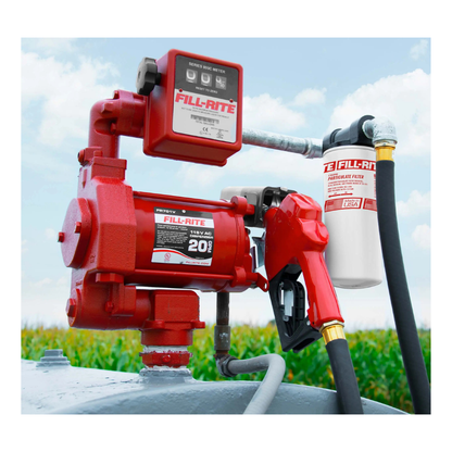 Bomba 220 v.,caudal 18 gpm. c/medidor (fr701vgl) - FILL