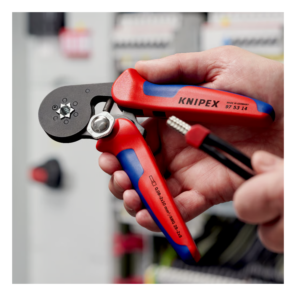 Alicate autoajustable acc./lateral 28-7 (975314) - KNIPEX