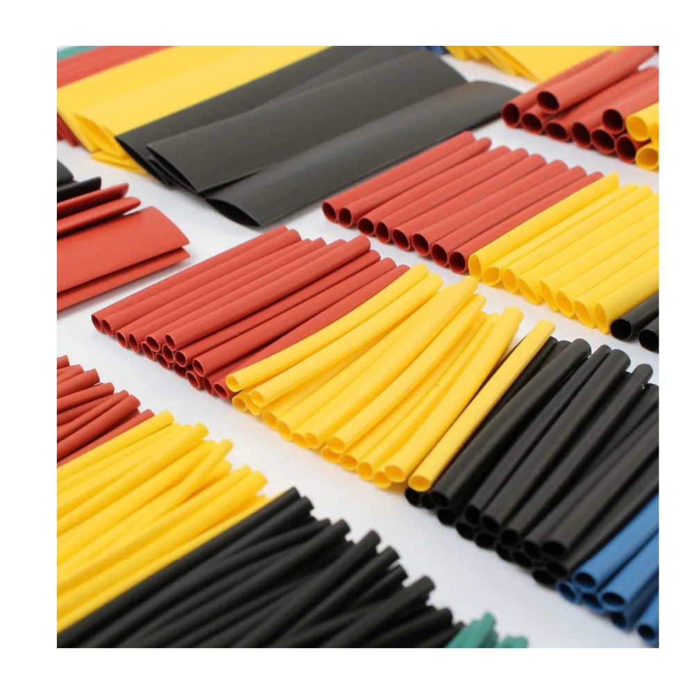 KIT 328 PCS. TERMORETRACTIL MEDIDAS Y COLORES