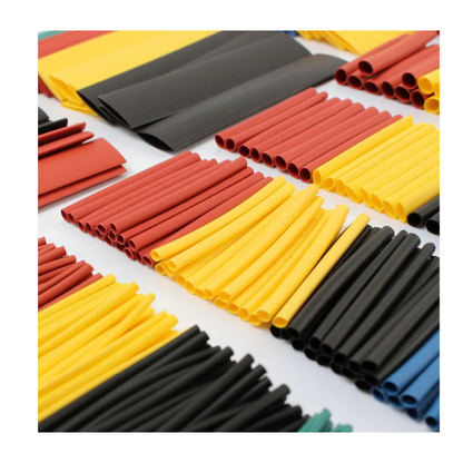 KIT 328 PCS. TERMORETRACTIL MEDIDAS Y COLORES