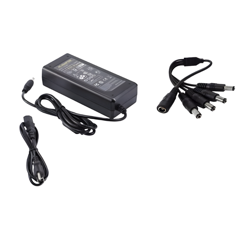 FUENTE PARA CAMARA 12V 5A 4PLUG