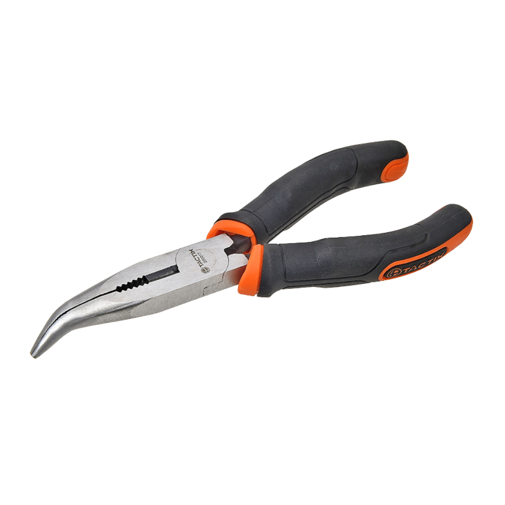 ALICATE TACTIX # 200017 REFORZADO PUNTA CURVA 6"