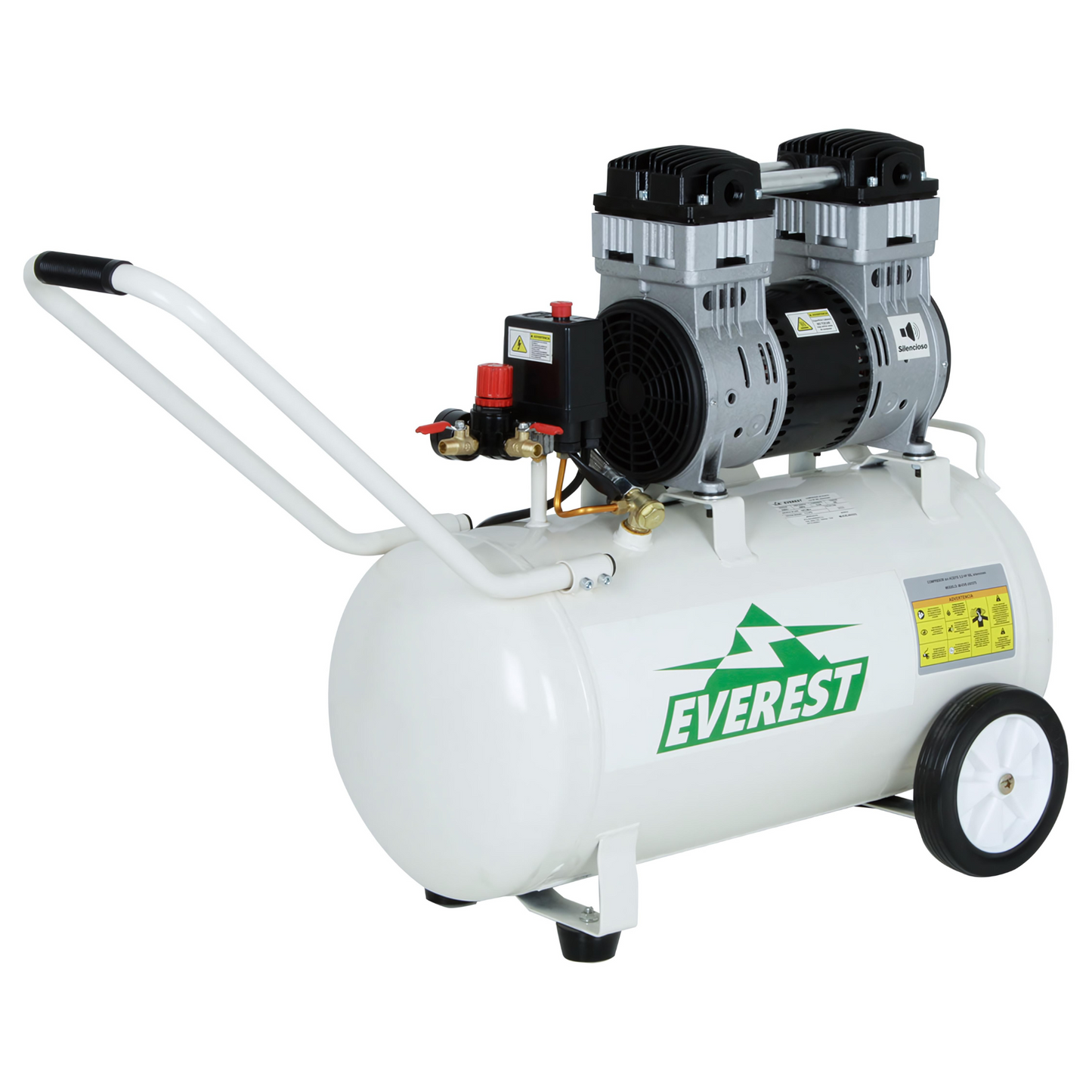 Compresor sin aceite 2,5 hp 50l silencioso ews50 EVEREST