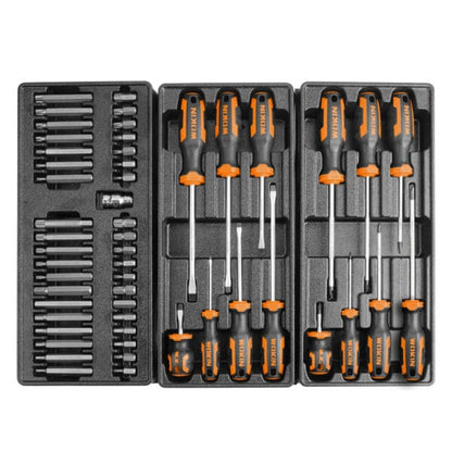 Carro porta herramientas para taller 6 cajones 163 piezas Wokin