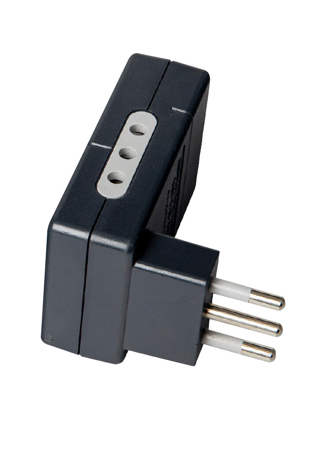Adaptador Triple salvaespacio Negro