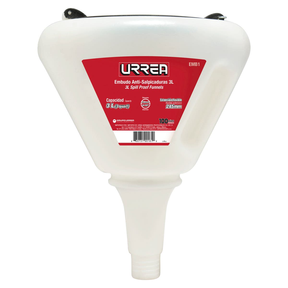 Embudo anti-salpicaduras 3Lt (TWS-EMB1) - URREA