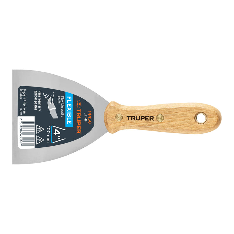 ESPATULA ACERO FLEXIBLE TRUPER 4