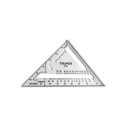 ESCUADRA DE ALUMINIO TRUPER PARA MURO DE YESO 7" ET-7A (15131)