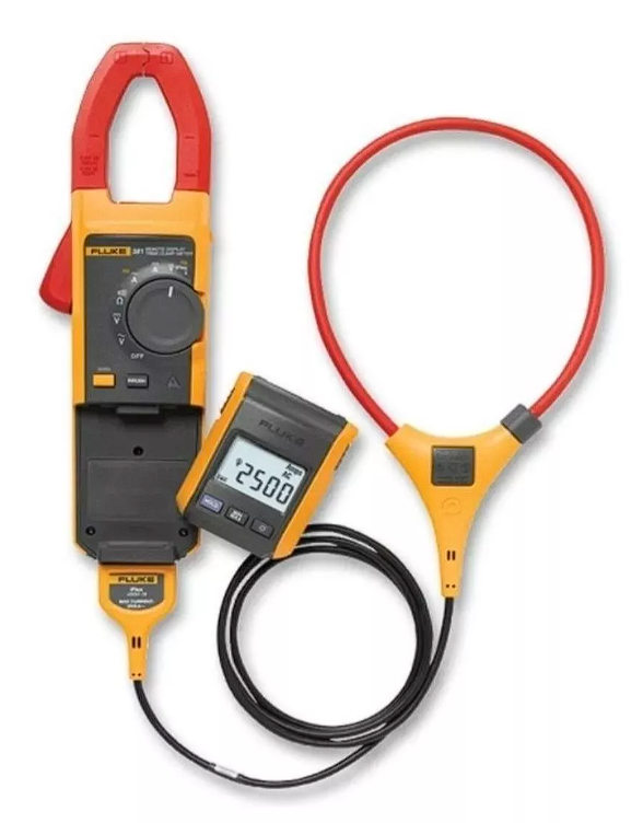 Pinza amperimétrica digital 2500 amperios RMS 381 Fluke