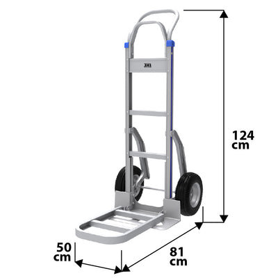 CARRO ALUMINIO BANDEJA PLEGABLE 200 KG