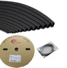 TERMORETRACTIL NEGRO ROLLO 50/100/200 METROS
