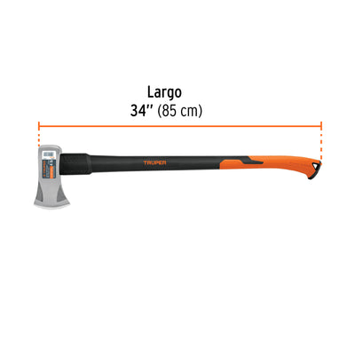 HACHA TRUPER MICHIGAN M/FIBRA DE VIDRIO 4,0 LBS. # HM-4FX (11133)