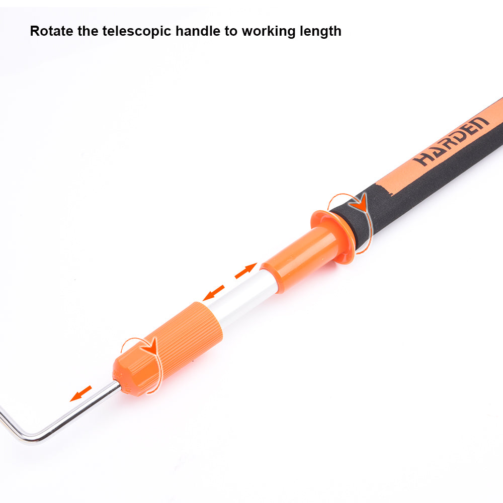 Rodillo telescópico  9" Harden