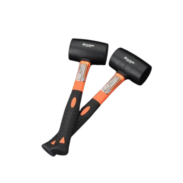 Mazo de goma con mango de fibra Harden