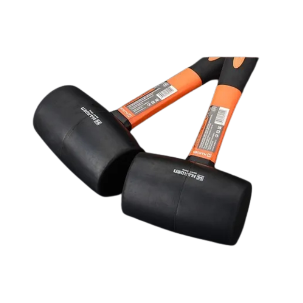 Mazo de goma con mango de fibra Harden