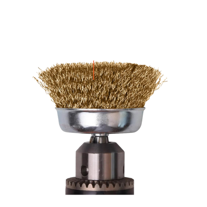 cepillo de alambre de copa con tuerca HARDEN