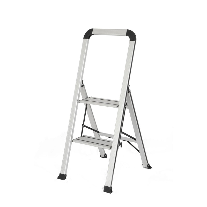 Escalera doméstica aluminio 2 peldaños Everest