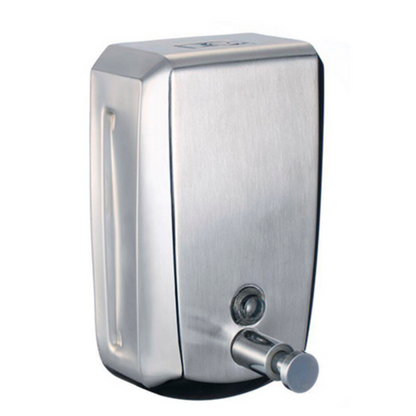 DISPENSADOR DE JABON 500ML ACERO INOX