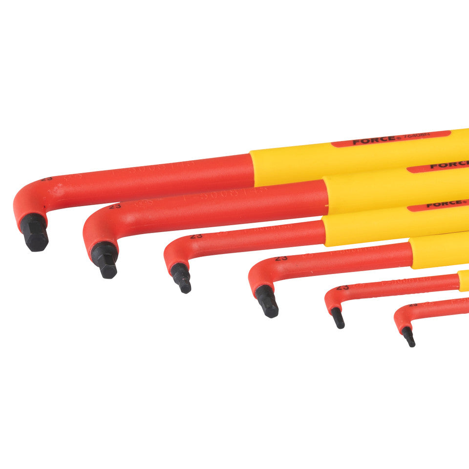 Jgo llaves allen 6 pzs. 1000v (K50641N) - FORCE