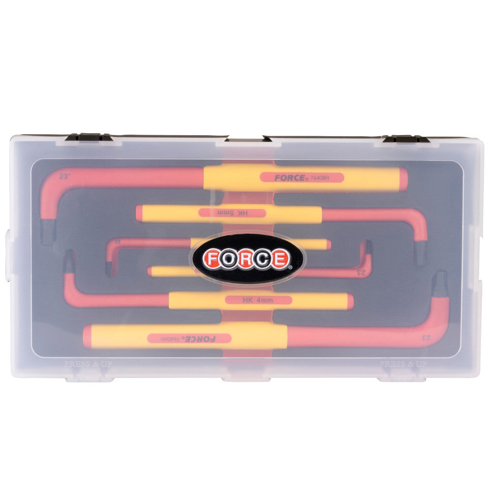 Jgo llaves allen 6 pzs. 1000v (K50641N) - FORCE
