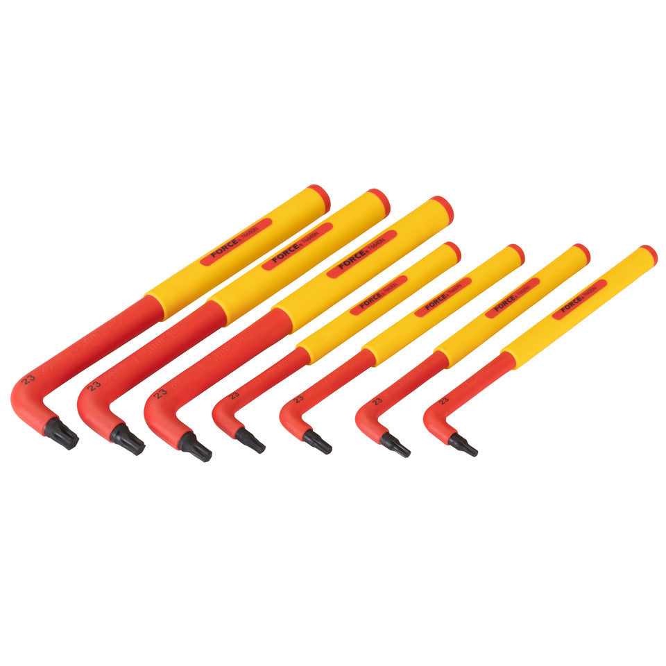Jgo llaves torx 9 pzs. 1000v (K50926N) - FORCE
