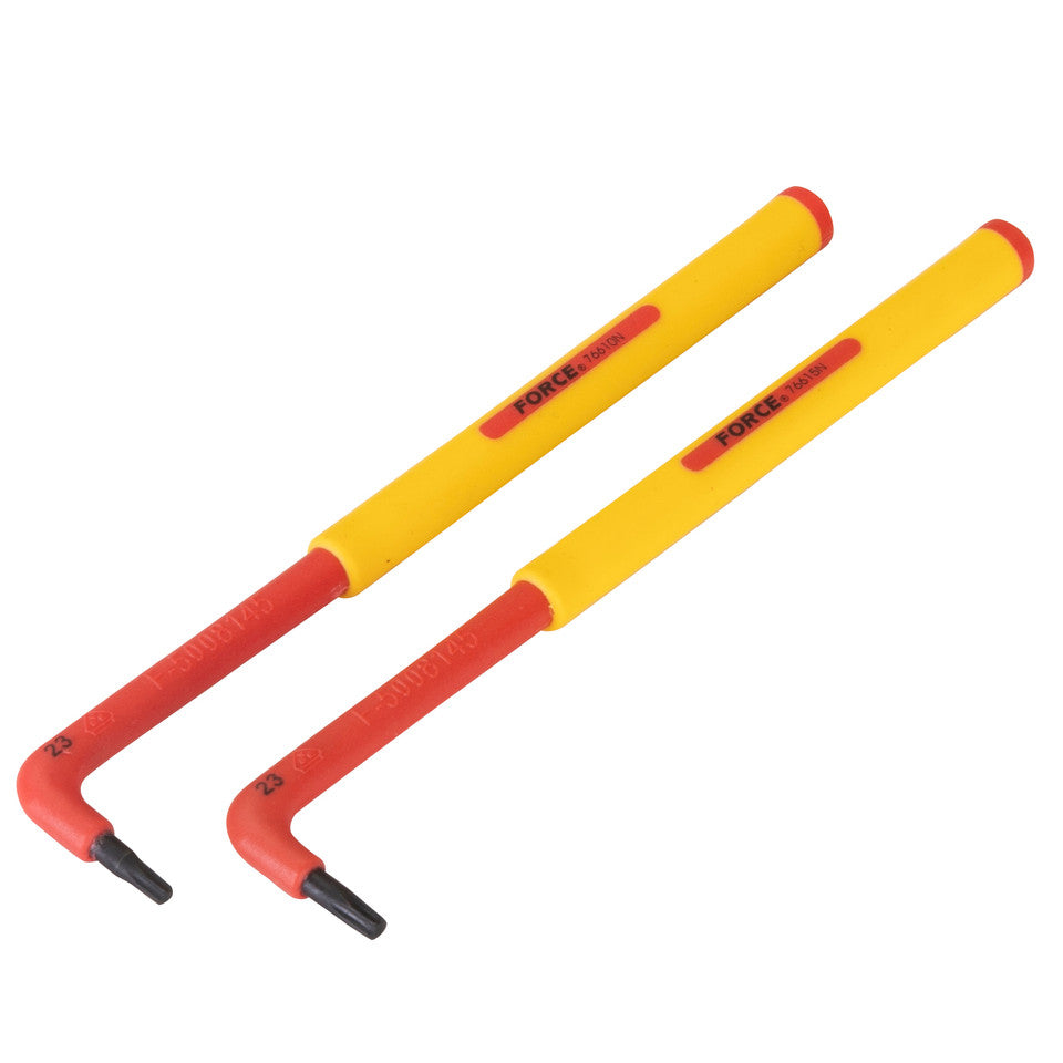 Jgo llaves torx 9 pzs. 1000v (K50926N) - FORCE