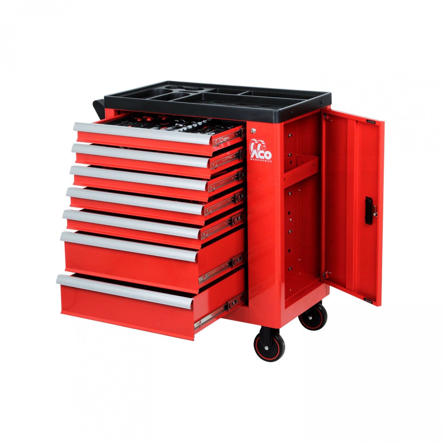 CARRO C/ 110 HERRAMIENTAS MECANICA BASICA KN203330