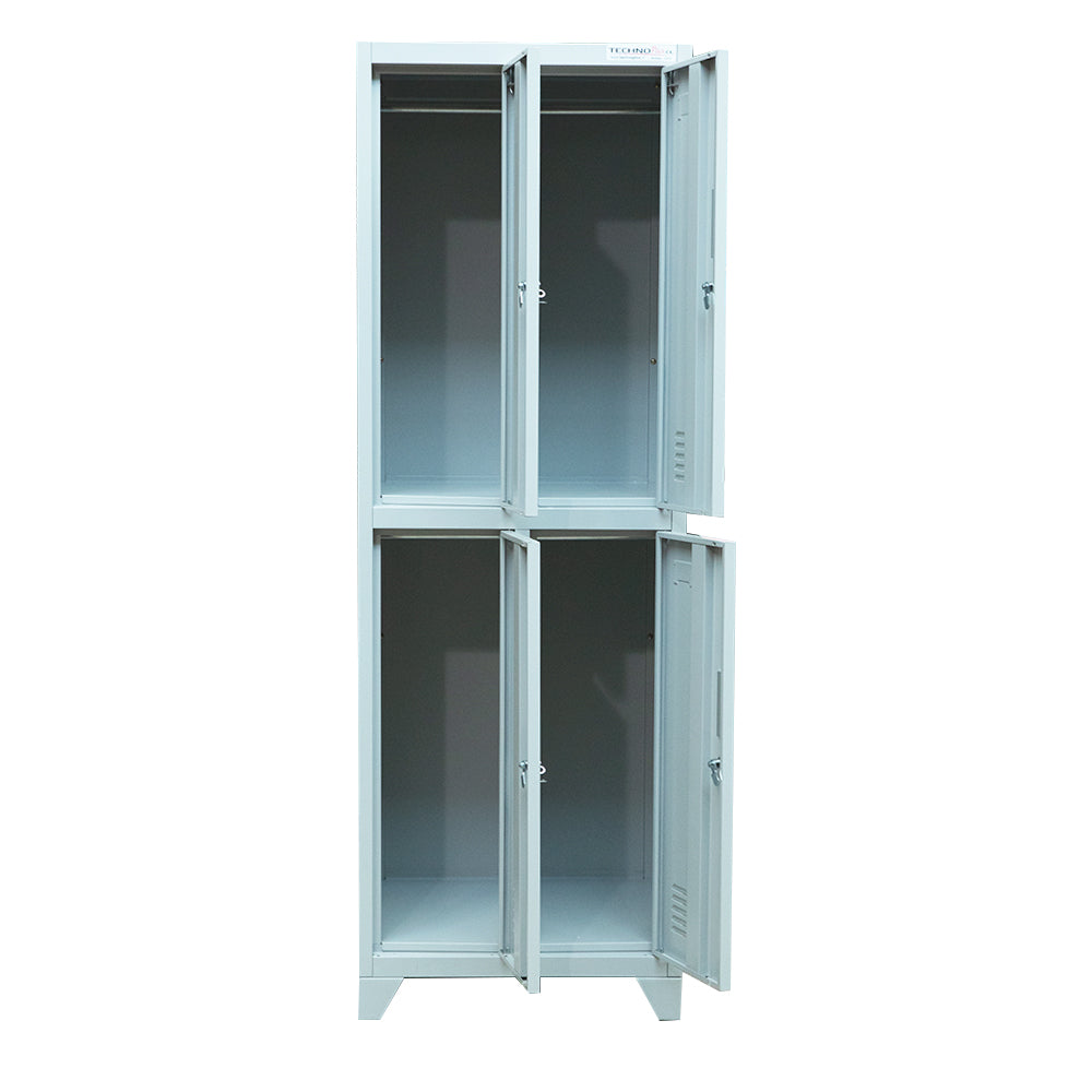 LOCKER 2 CUERPOS 4 CASILLEROS