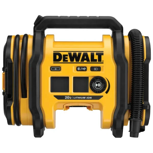 Inflador Neumático 20V MAX*. 3 a 160 PSI. peso 2.5Kg I No incluye baterías ni cargador