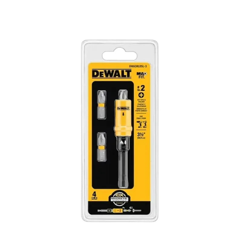 PORTAPUNTAS DEWALT MAXFIT + 3 puntas PH2 1"