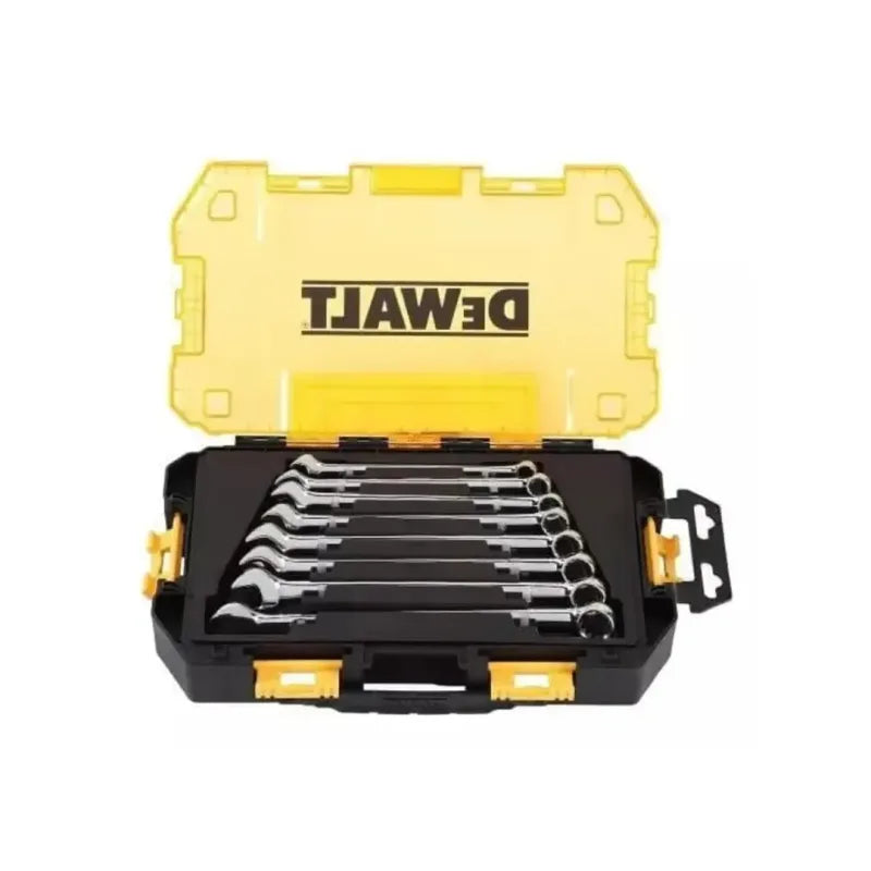 JUEGO DE LLAVES COMBINADAS MM 8 PIEZAS
 (8) Metric Combination Wrenches: 10mm, 11, 12, 13, 14, 15, 16, 17