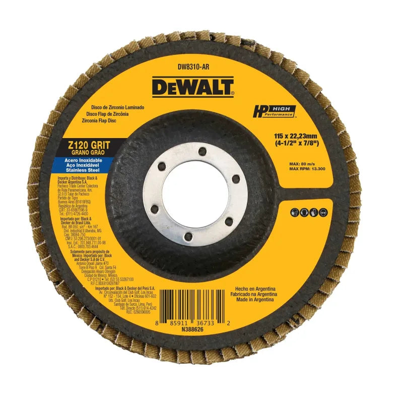 DISCO TRASLAPADO DW ZIRCONIA 115mm Z120