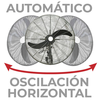 VENTILADOR INDUSTRIAL DE PARED 30 PULGADAS TECNOPLUS
