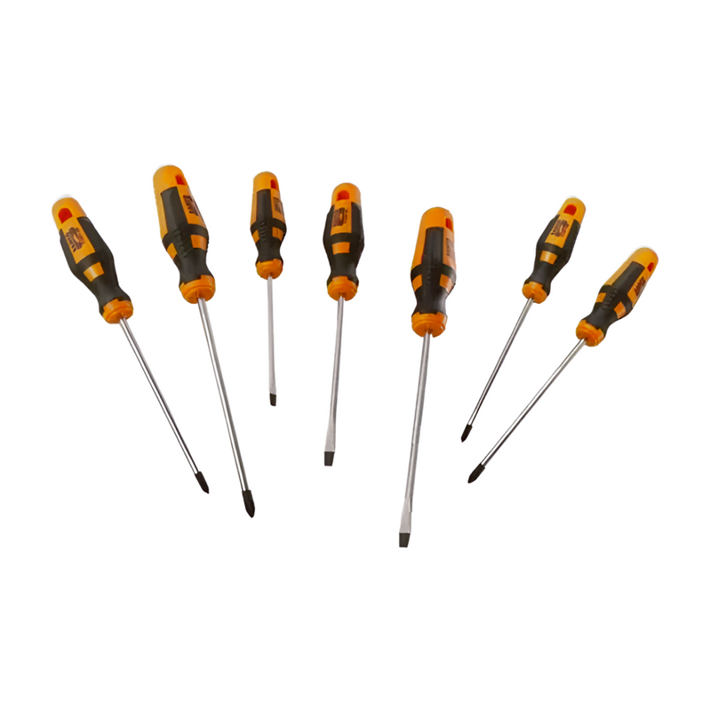 Juego Atornilladores Cruz y Paleta 7 Piezas BAHCO