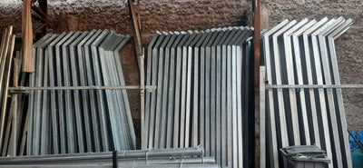 Poste galvanizado intermedio 60x60x1,5x3000mm