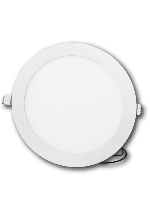 PL led redondo embutido, 18W, luz calida