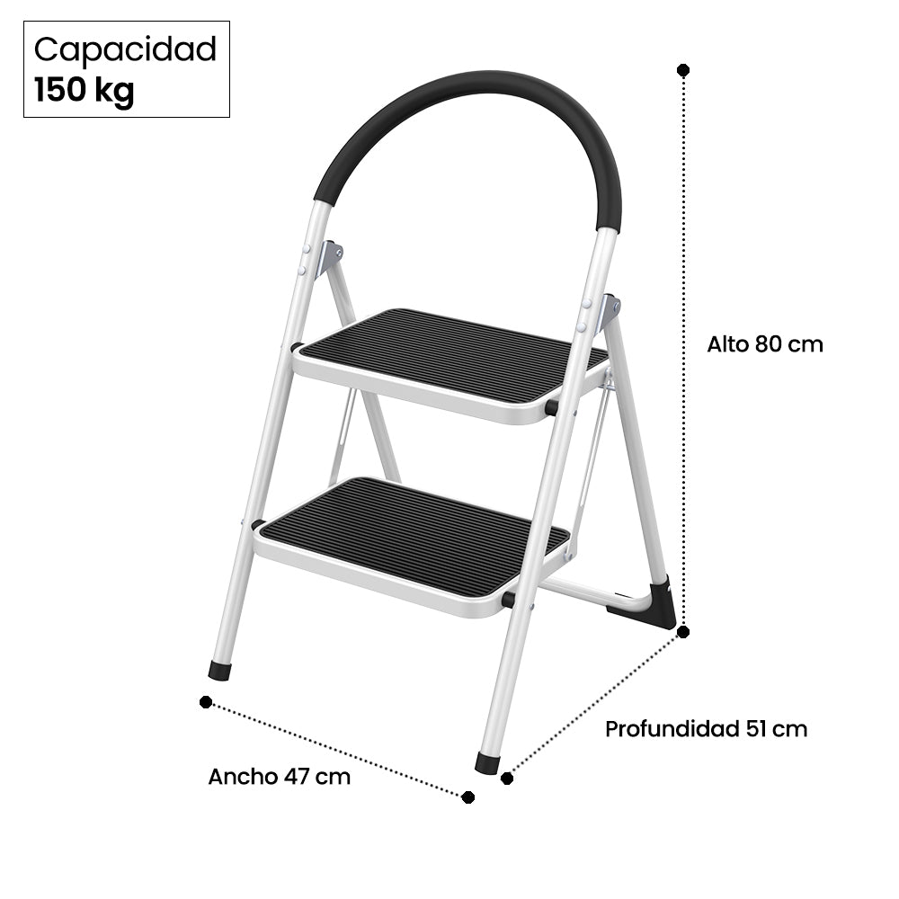 PISO ESCALERA PLEGABLE 2 PELDA OS MAGNA PLUS