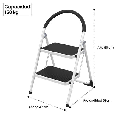 PISO ESCALERA PLEGABLE 2 PELDA OS MAGNA PLUS