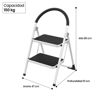 PISO ESCALERA PLEGABLE 2 PELDA OS MAGNA PLUS