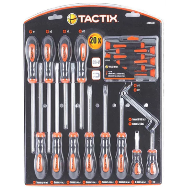 JGO. ATORN. 20 PZS. TACTIX # 205440